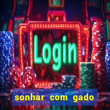 sonhar com gado jogo do bicho