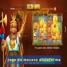 jogo do macaco plataforma