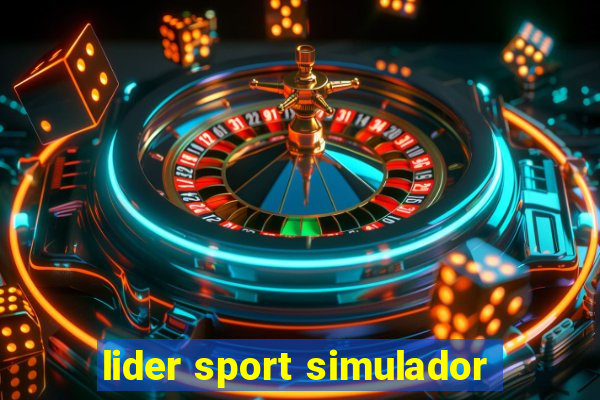 lider sport simulador