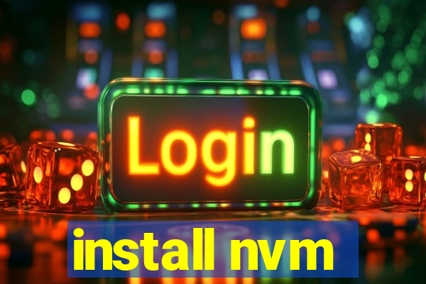 install nvm